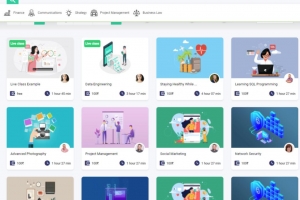 A0389PHP国外在线教育系统源码 在线课程系统源码 直播课程系统源码提供在线课程，现场课程，测验