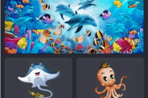 A0914–全新UI极致修补版/华登区块鱼小宠物养植系统源码