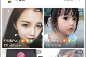 A0927–原生开发一对一视频社交交友源码 直播同城视频聊天系统